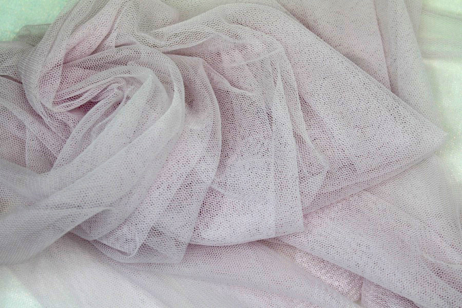 Soft Nylon Tulle - Pale Amethyst - T54 fabric, image 5 of 5