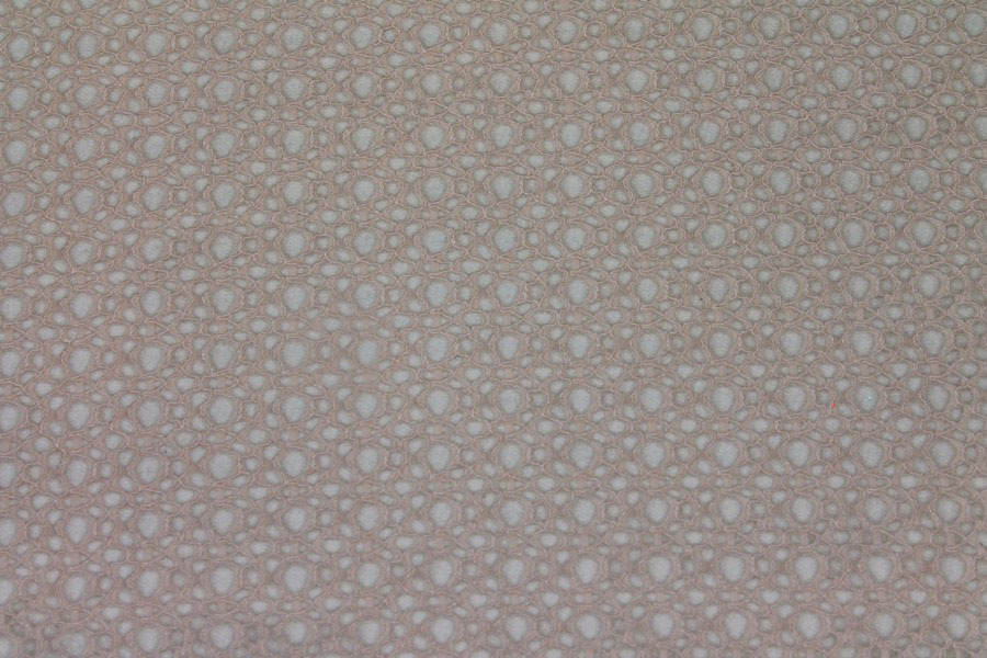 Corded Mesh Fabric - Pale Pink - 0.25m Piece, image 6 of 7