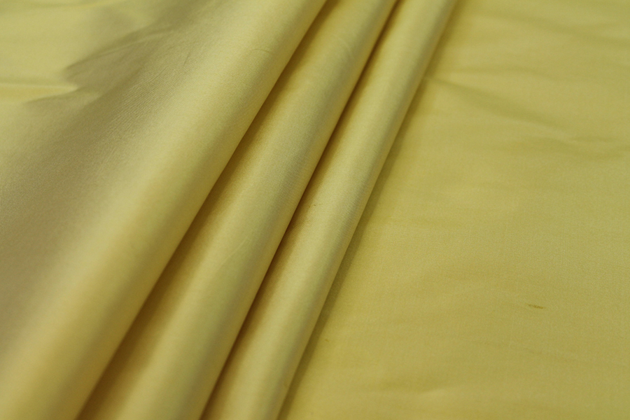 Silk Dupion - Soft Yellow fabric
