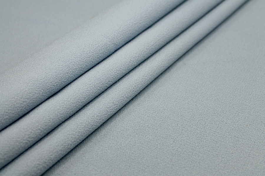 Double Wool Crepe - Pale Blue fabric