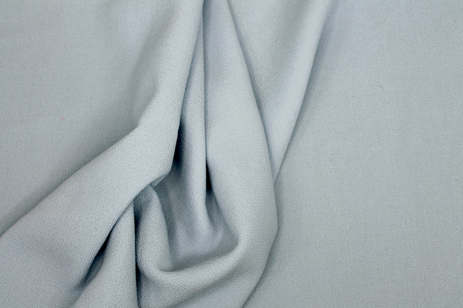 Double Wool Crepe - Pale Blue fabric, image 4 of 5