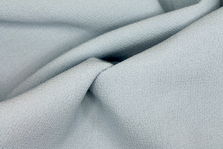 Double Wool Crepe - Pale Blue fabric, image 3 of 5