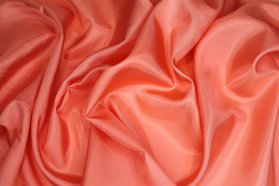 Coral Anti-Static Lining fabric, image 5 of 5
