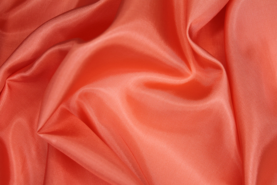 Coral Anti-Static Lining fabric, image 3 of 5
