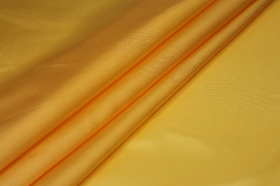 Egg Yolk Yellow Anti-Static Lining fabric, image 3 of 4