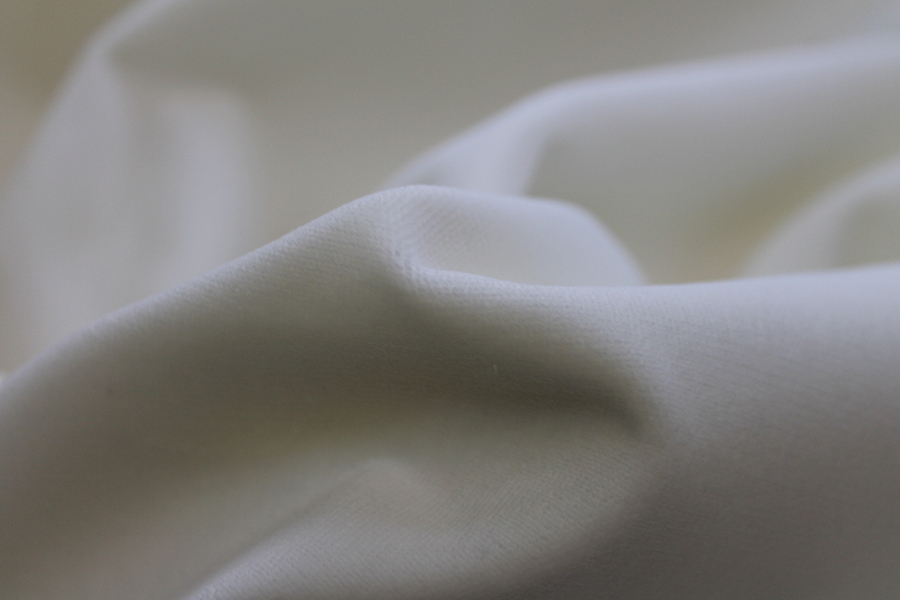 Heavy Cotton Velvet - Ivory - 0.3m Piece fabric, image 3 of 5