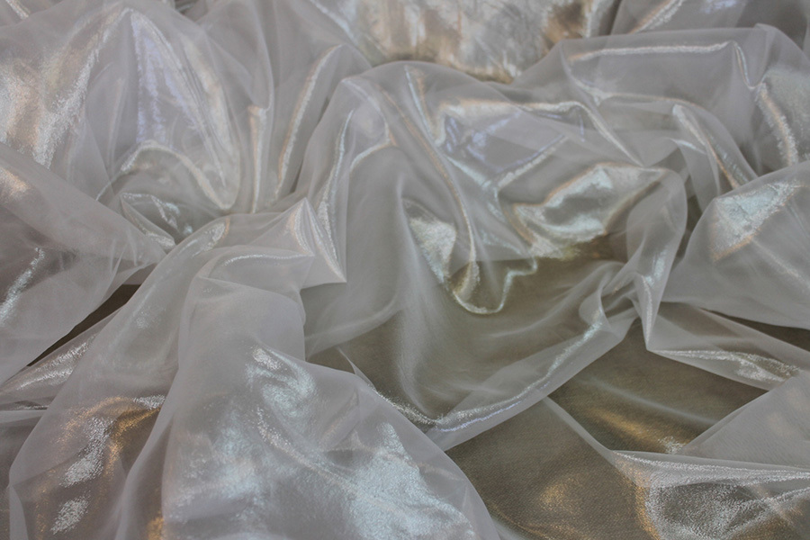 Polyamide Organza - Ivory fabric, image 2 of 6