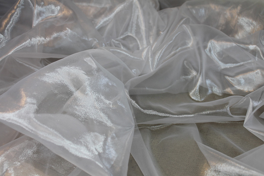 Polyamide Organza - Ivory fabric
