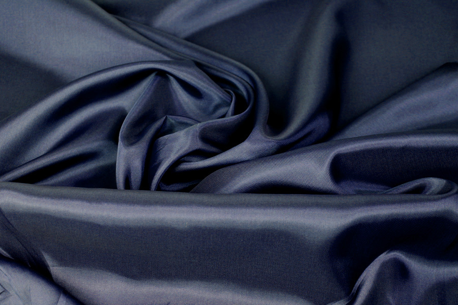 Stretch Anti-Static Lining - Navy fabric, image 2 of 5