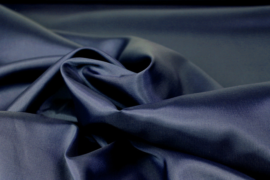 Stretch Anti-Static Lining - Navy fabric
