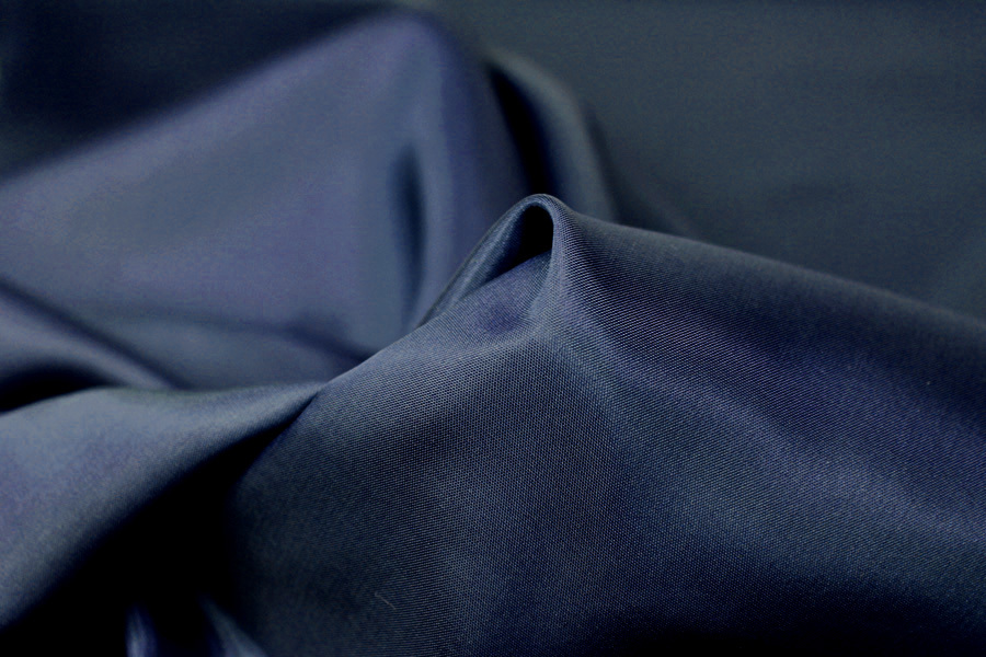 Stretch Anti-Static Lining - Navy fabric, image 4 of 5