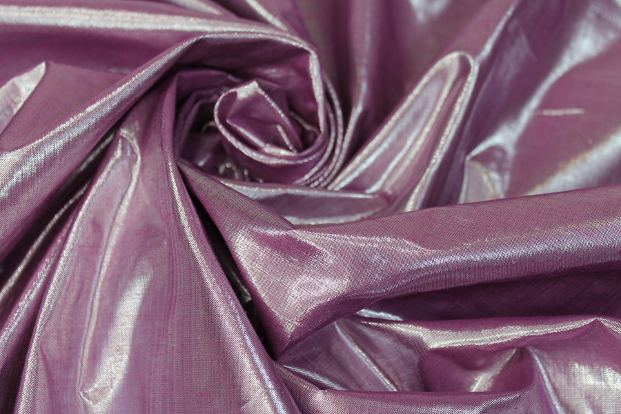 Metallic Dupion - Pink fabric, image 6 of 6