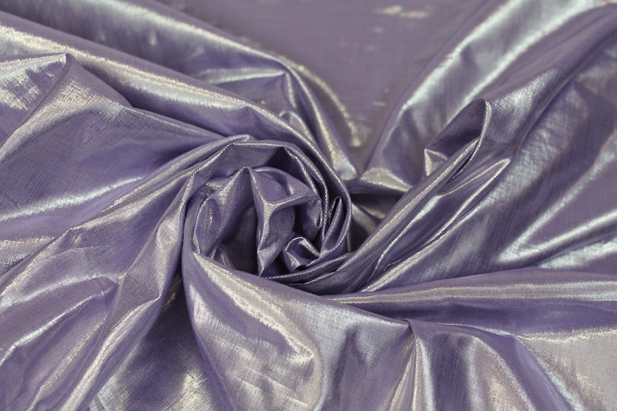 Metallic Dupion - Lilac fabric, image 4 of 6