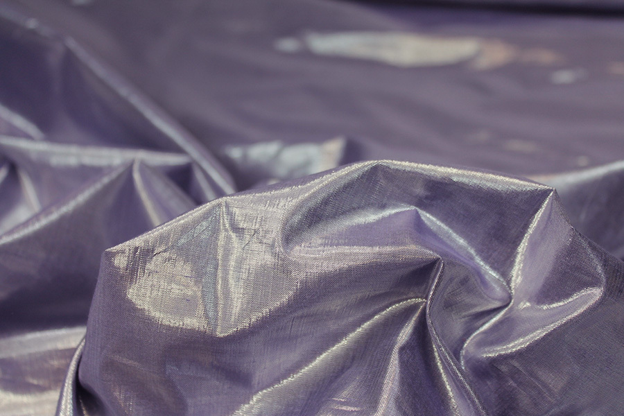 Metallic Dupion - Lilac fabric, image 5 of 6