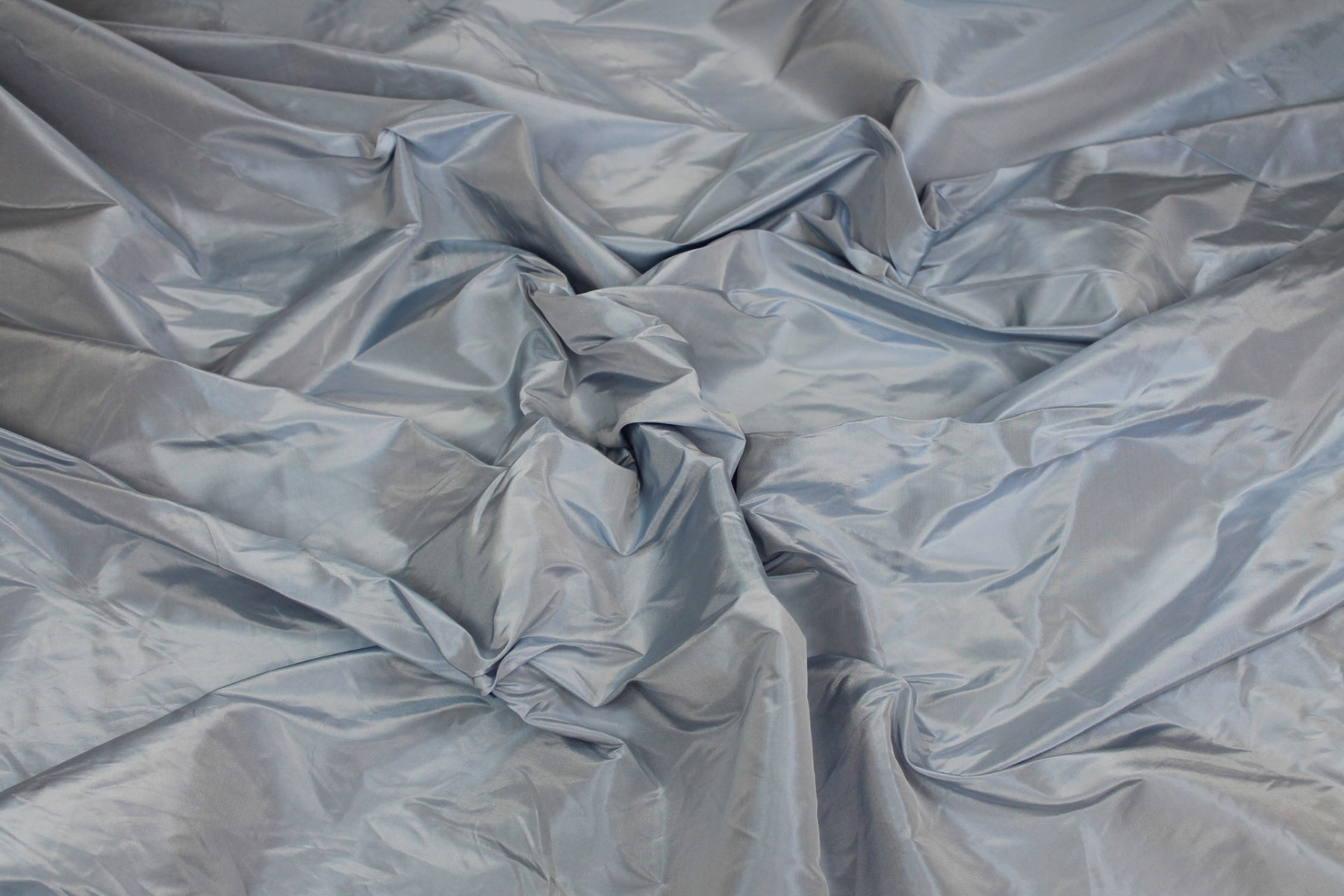 Italian Acetate Taffeta - Pale Blue fabric, image 2 of 5