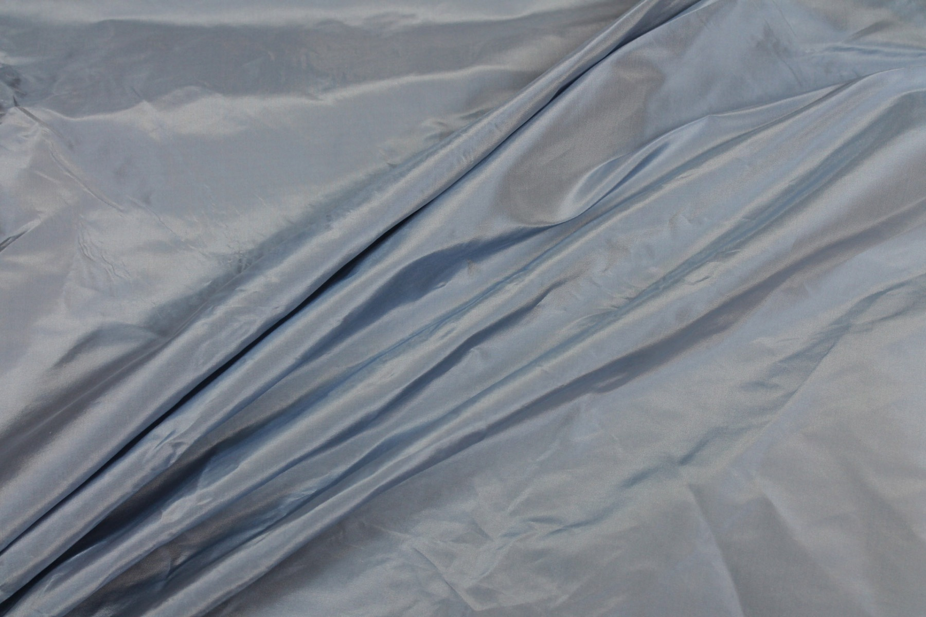 Italian Acetate Taffeta - Pale Blue fabric, image 5 of 5