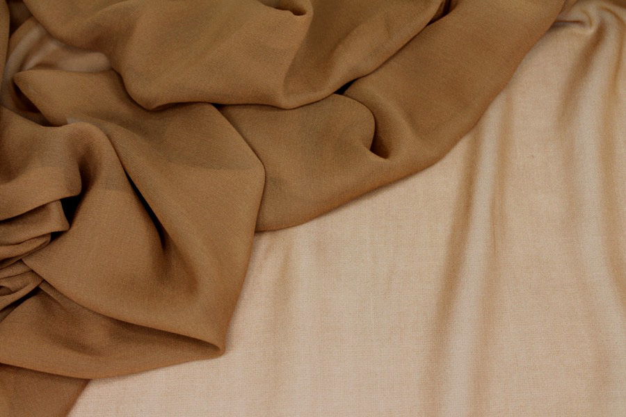 Gingerbread Silk Georgette - 135-140cm wide fabric, image 5 of 6