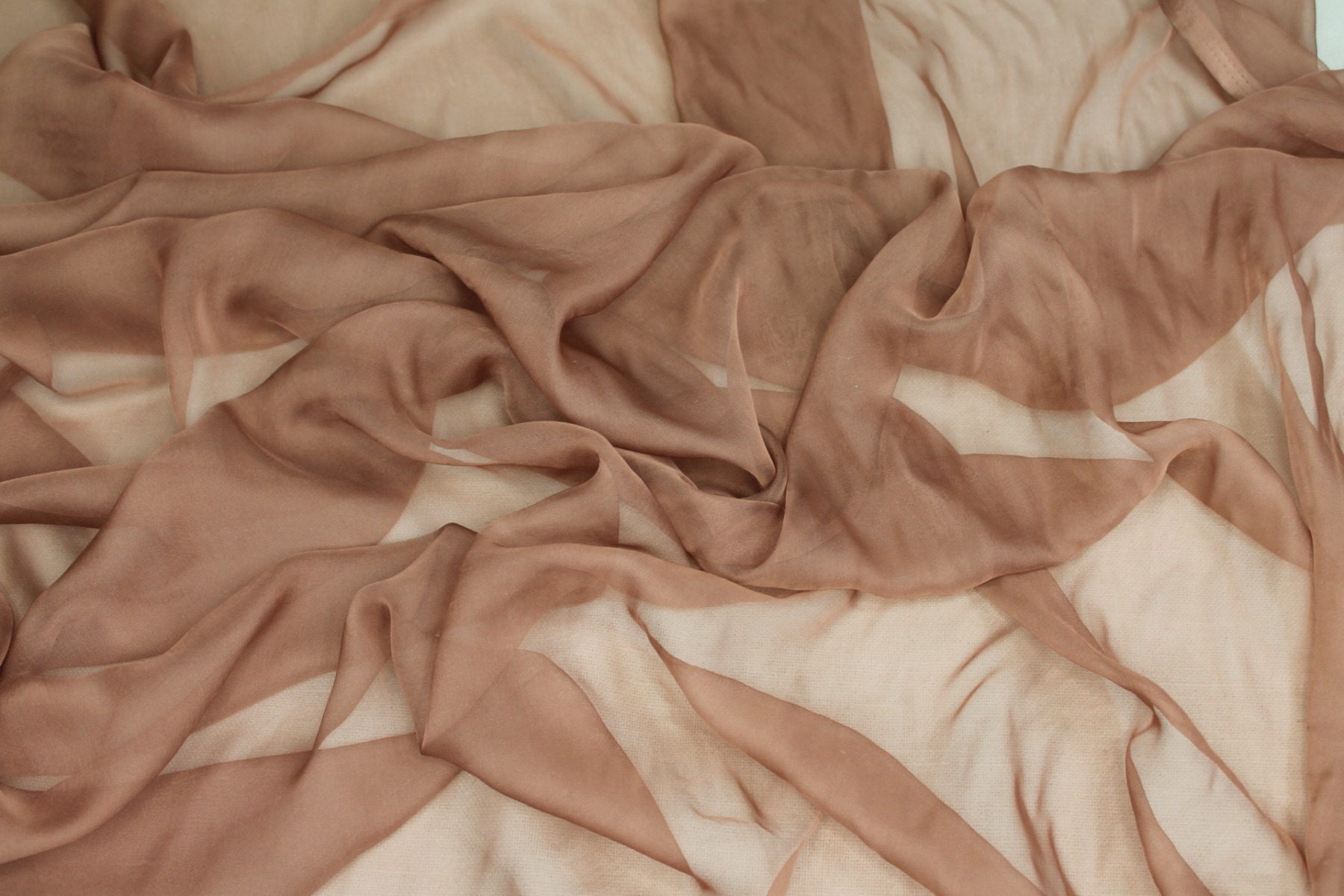 Sable Poly Chiffon fabric, image 2 of 7