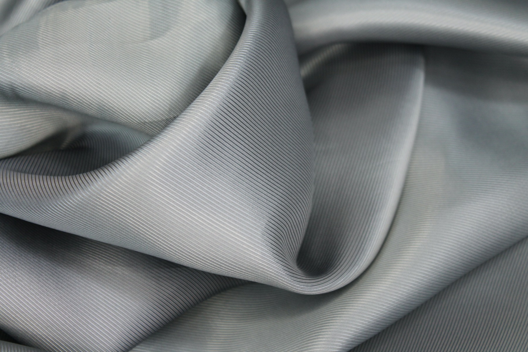 Gunmetal Grey Viscose Twill Lining fabric, image 3 of 6