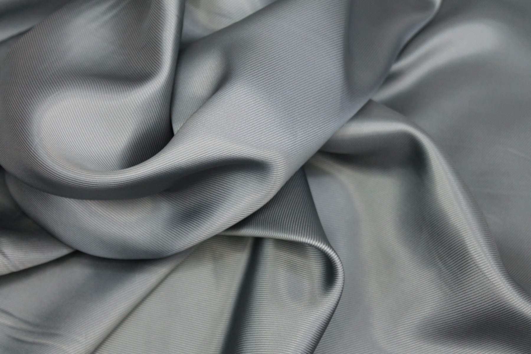 Gunmetal Grey Viscose Twill Lining fabric, image 6 of 6