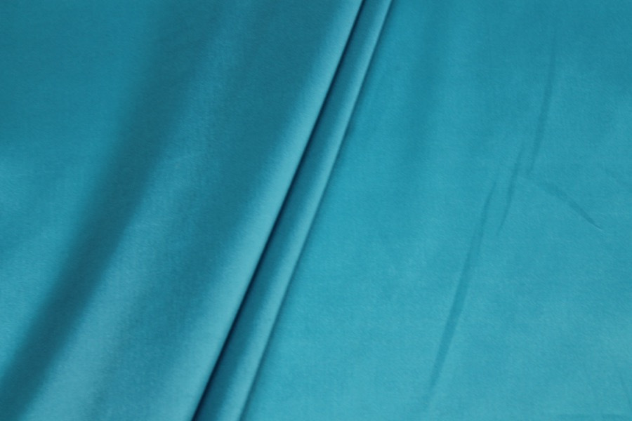 Stretch Anti-Static Lining - Turquoise fabric, image 5 of 6
