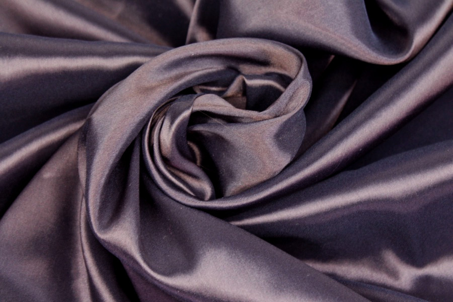 Stretch Anti-Static Lining - Aubergine fabric, image 5 of 7