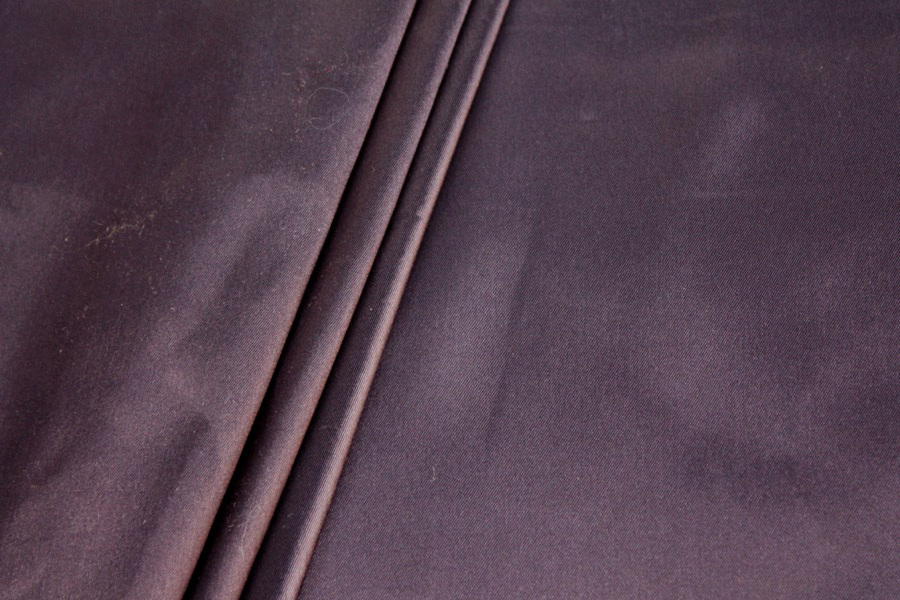 Stretch Anti-Static Lining - Aubergine fabric, image 6 of 7