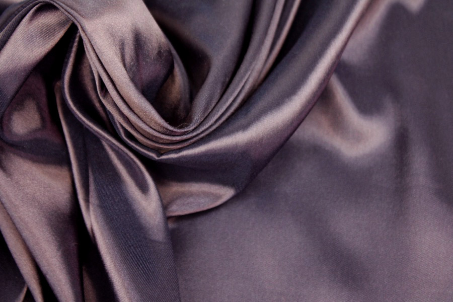 Stretch Anti-Static Lining - Aubergine fabric, image 7 of 7