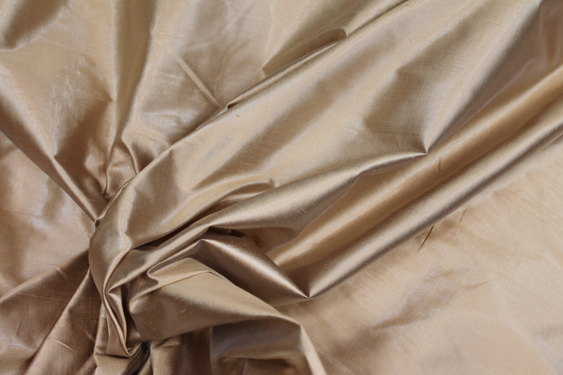 Metallic Dupion - Matte Gold fabric, image 6 of 7