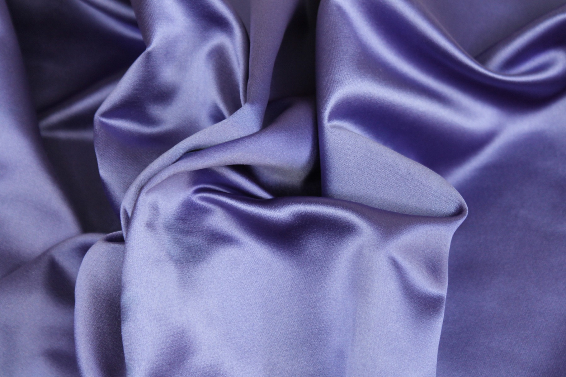Two Tone Silk Duchess Satin - Purple/Black fabric, image 4 of 7