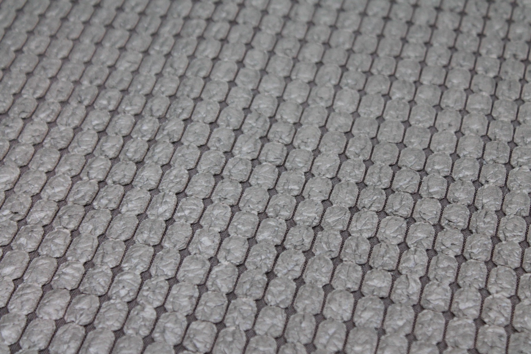 Grey Brown Leather Look Scale Fabric, image 5 of 7