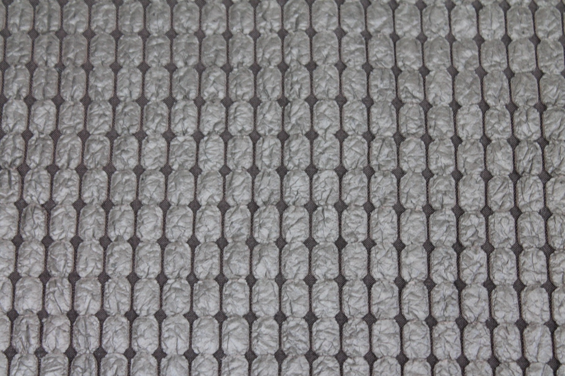 Grey Brown Leather Look Scale Fabric, image 6 of 7