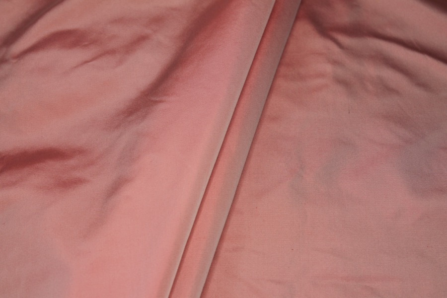 Acetate Taffeta - Red shot Ivory fabric, image 5 of 7