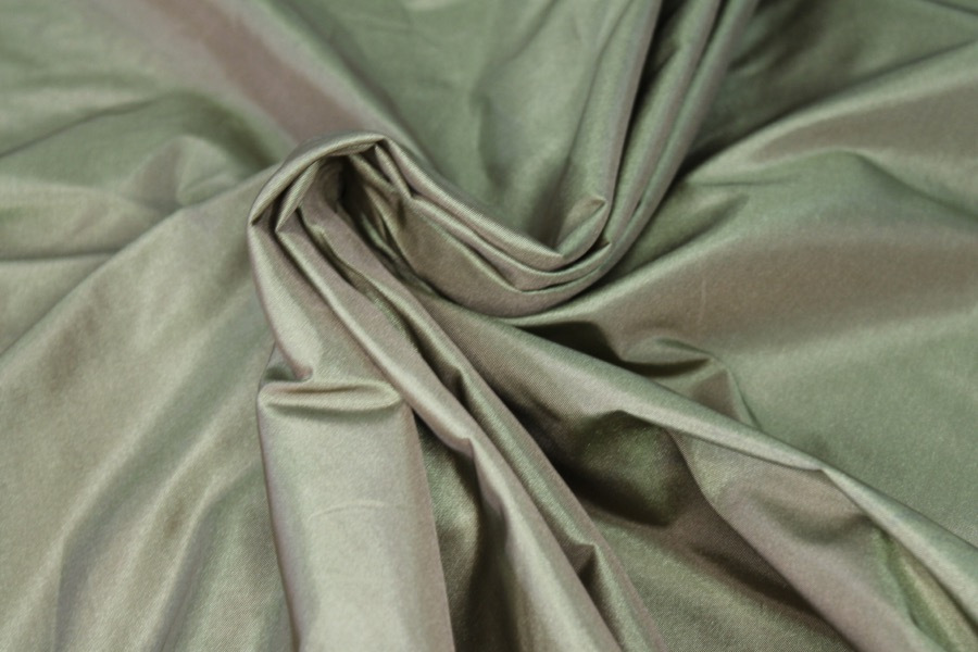 Polyester Taffeta - Sage Green fabric, image 3 of 6