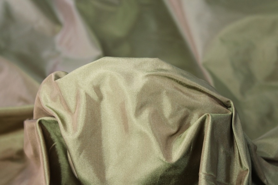 Polyester Taffeta - Sage Green fabric, image 5 of 6