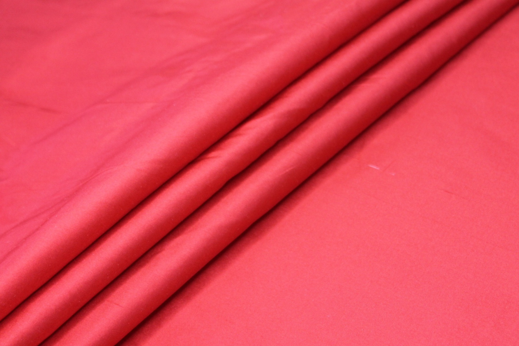 Silk Dupion - Pillarbox Red fabric, image 5 of 6