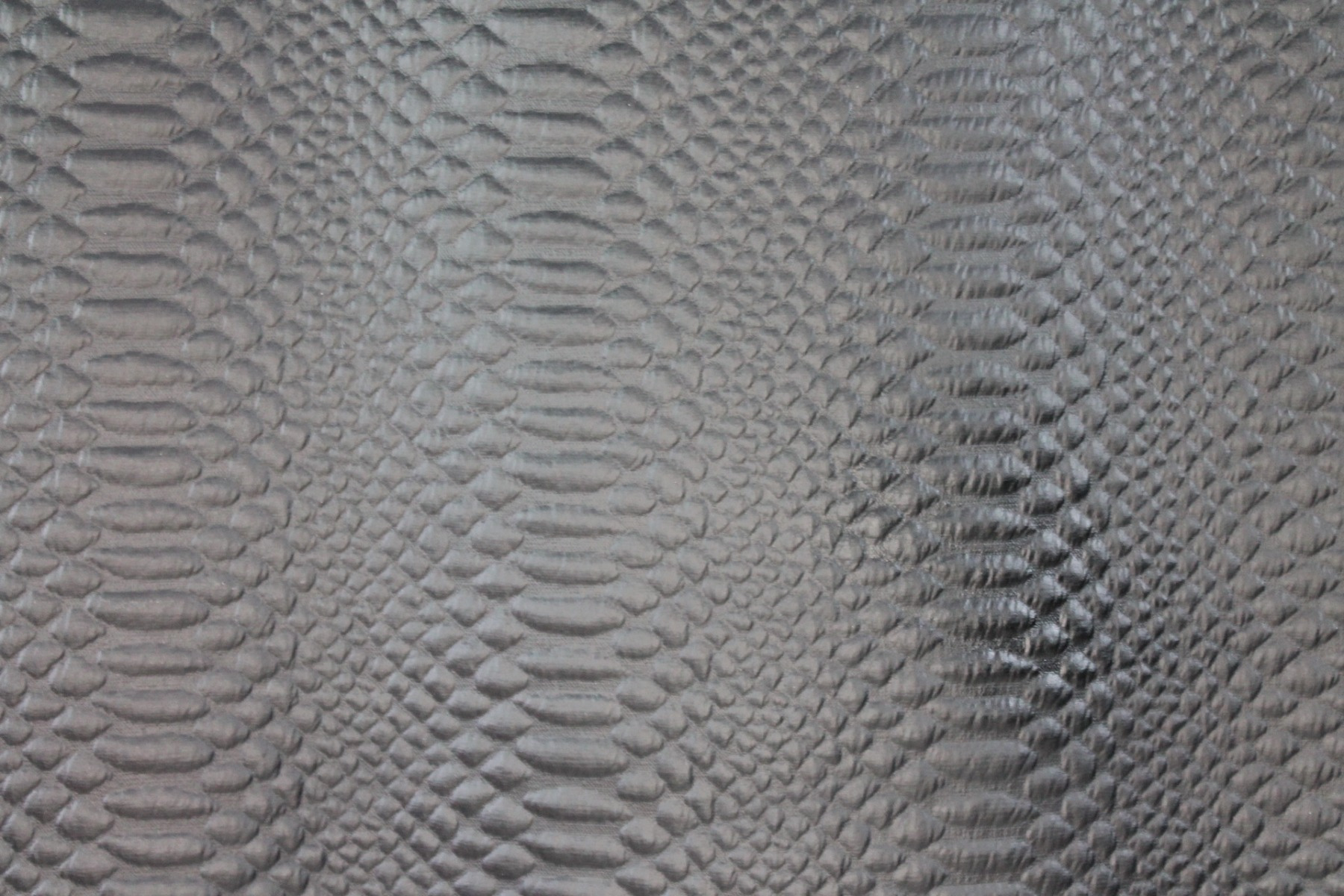 Crocodile Leatherette Look Cloaqué Jersey in Black fabric, image 8 of 8