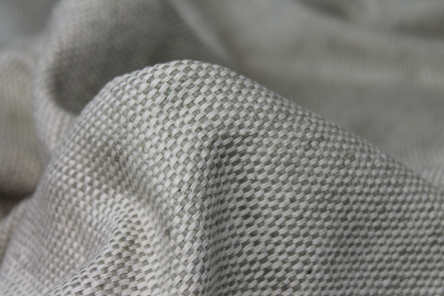 Chunky Basket Weave Silk Matka - Natural/Ivory fabric, image 5 of 7