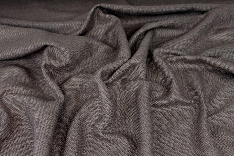 Chunky Basket Weave Silk Matka - Brown fabric, image 2 of 7