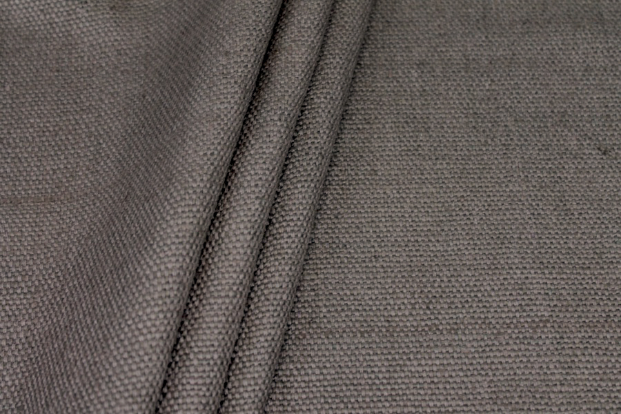 Chunky Basket Weave Silk Matka - Brown fabric, image 5 of 7