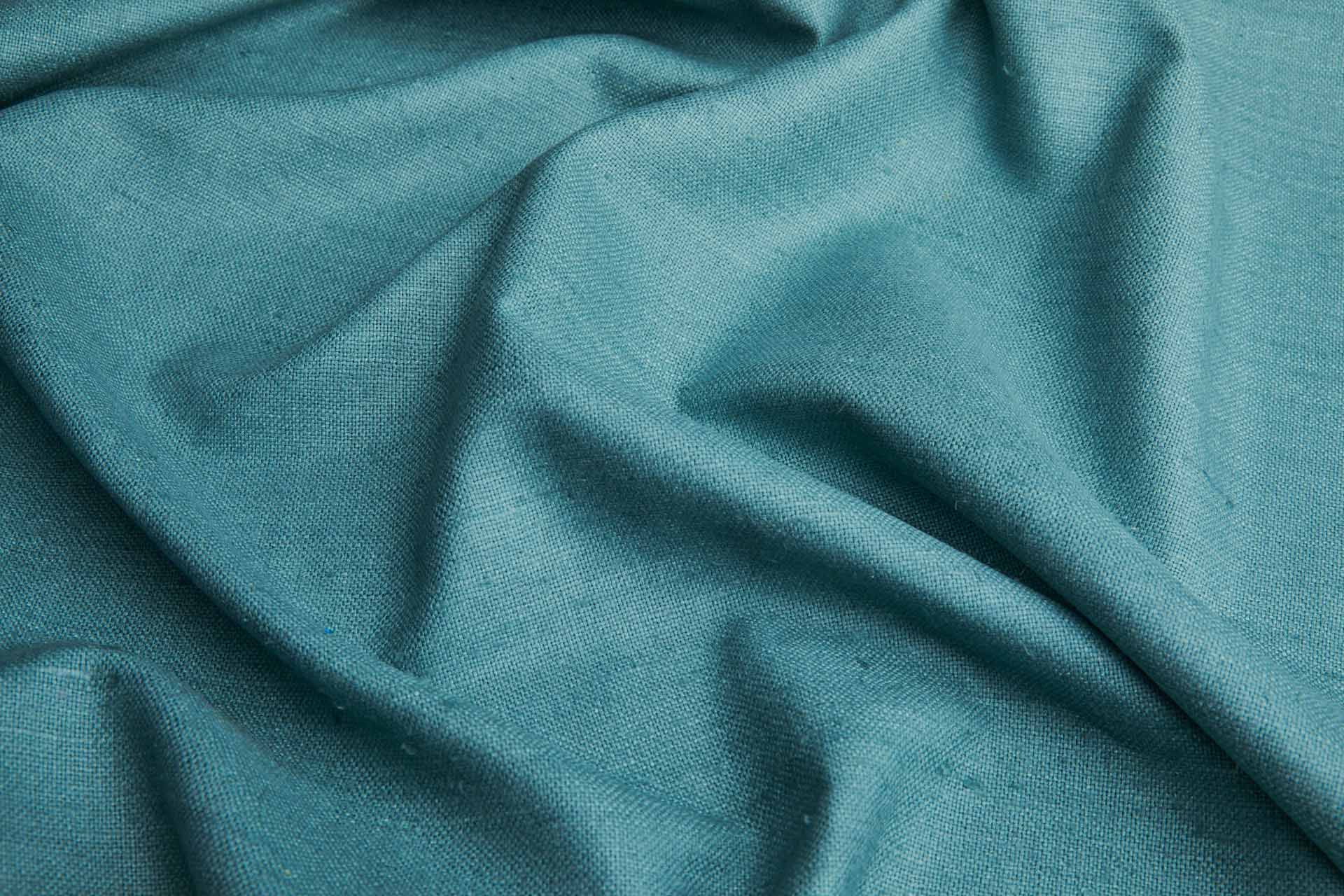 Silk Matka - Teal fabric, image 4 of 6