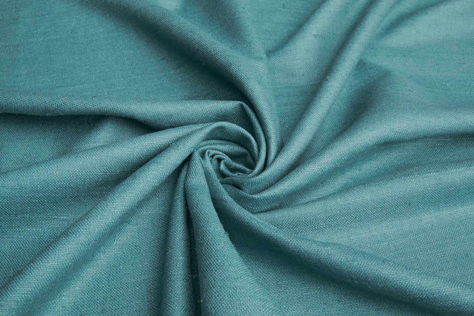 Silk Matka - Teal fabric