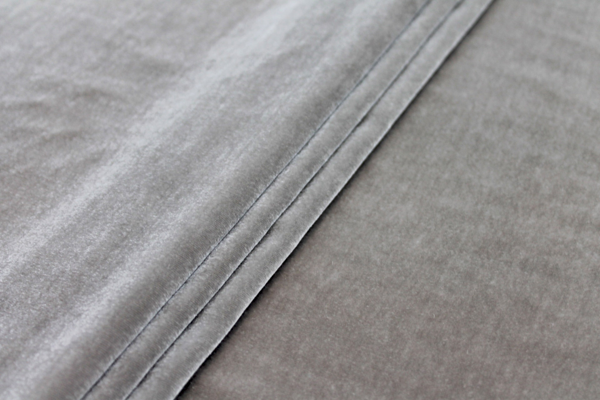 Silk Velvet - "Platinum" fabric, image 3 of 6