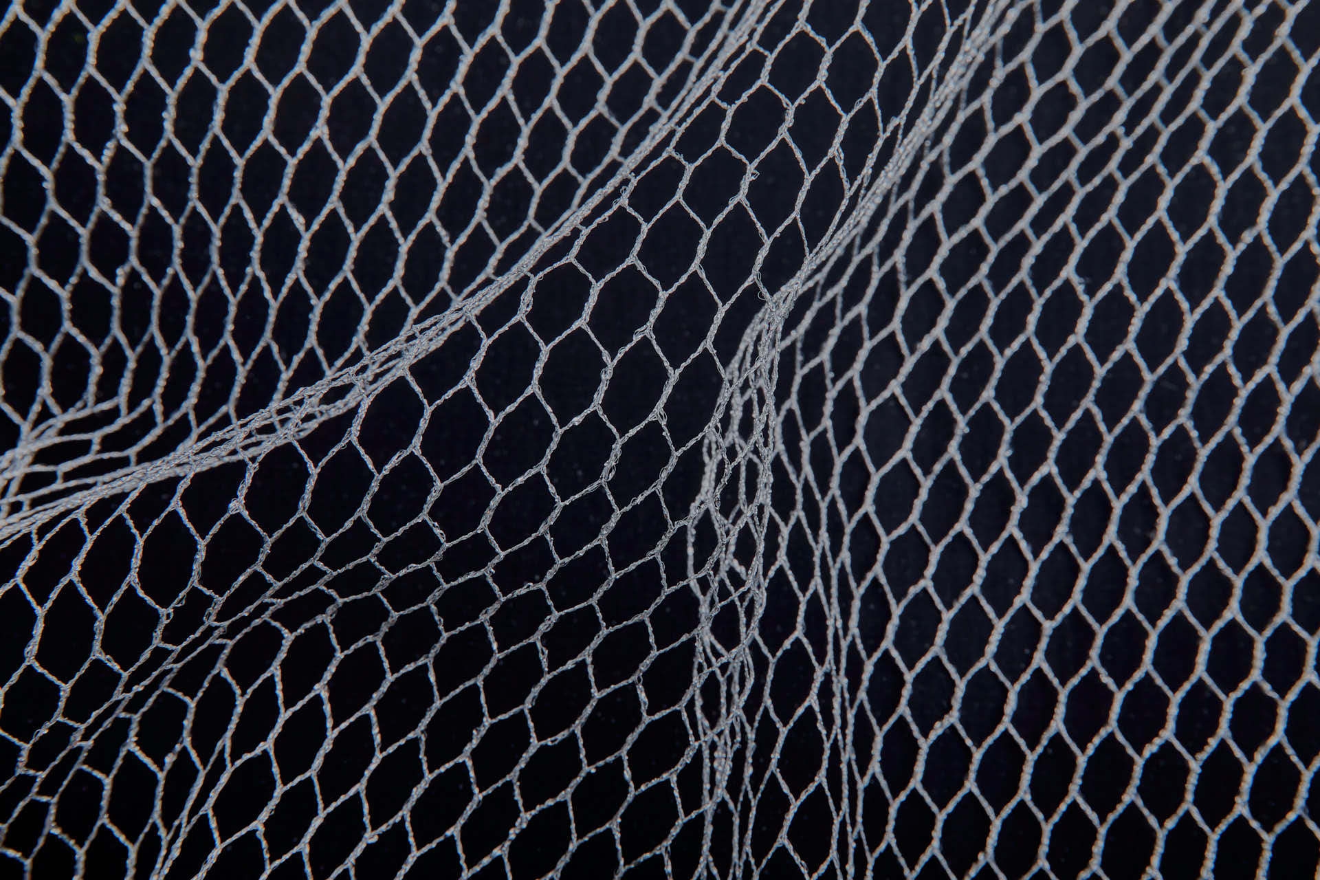 "Chicken wire" Metallic Net/Mesh - Silver fabric, image 2 of 8
