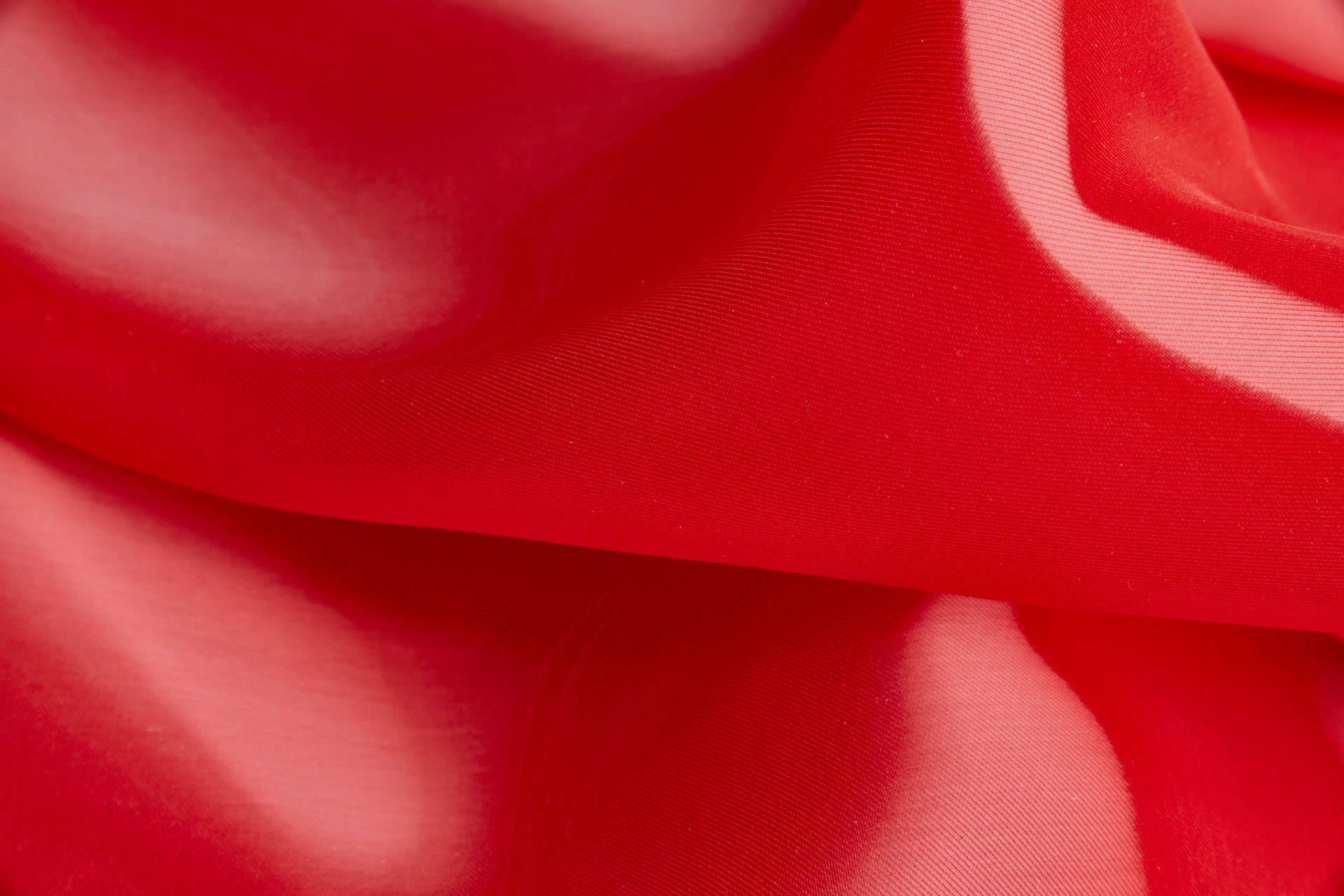 Heavy Weight Liquid Satin Organza - Red fabric, image 8 of 8