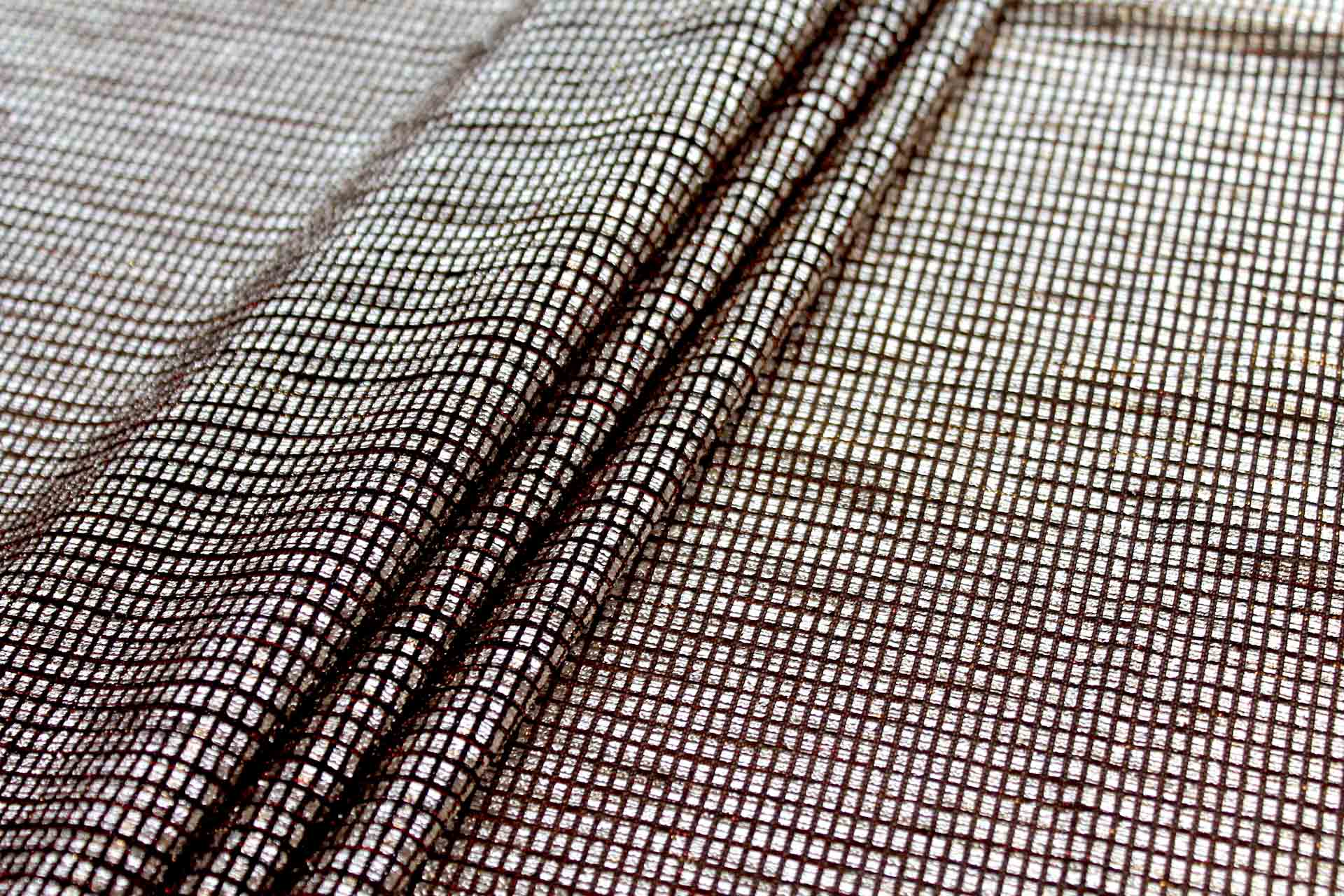 Sheer Shimmer Jersey - Red Gold fabric, image 2 of 7