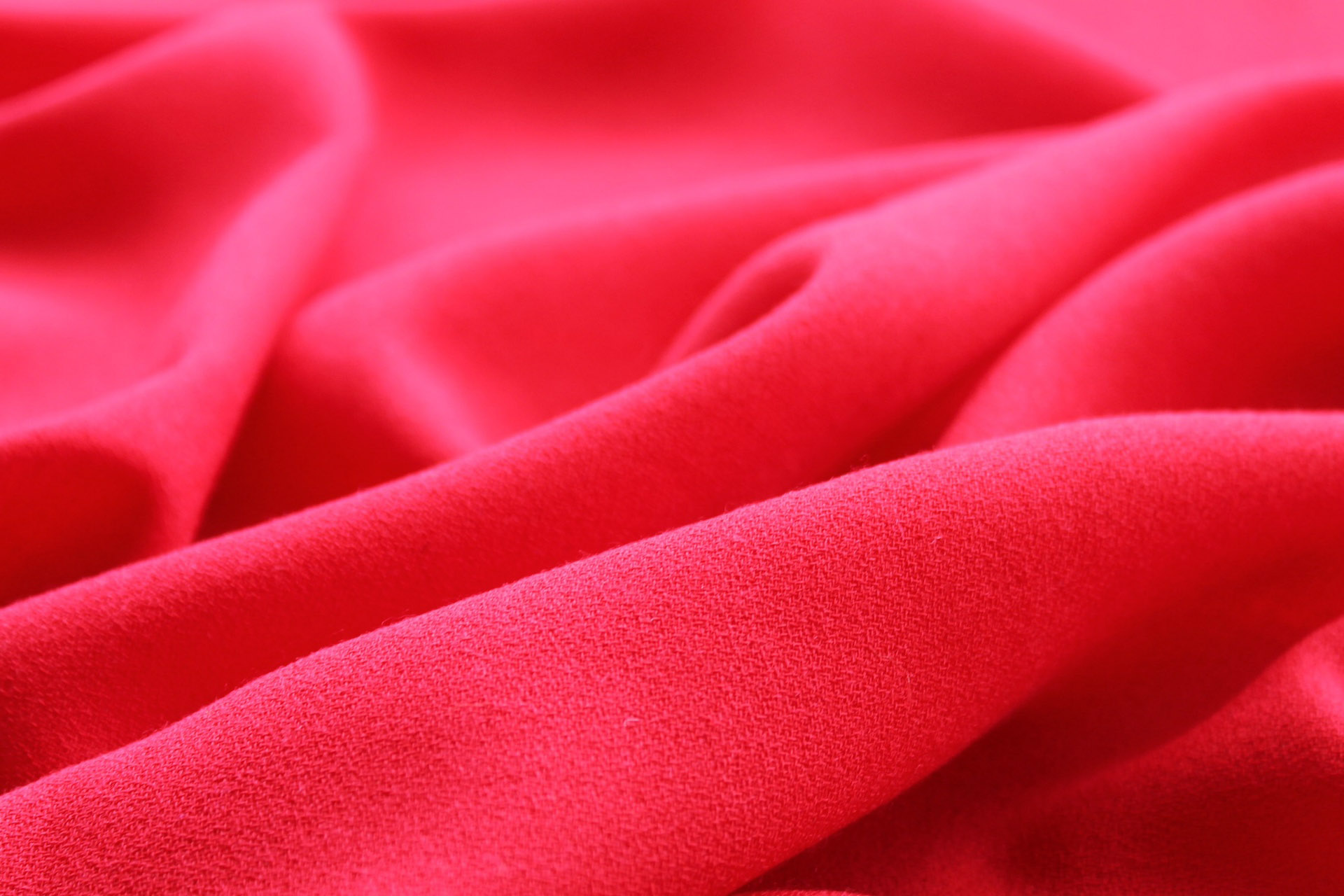 Wool Crepe - Red fabric, image 3 of 5