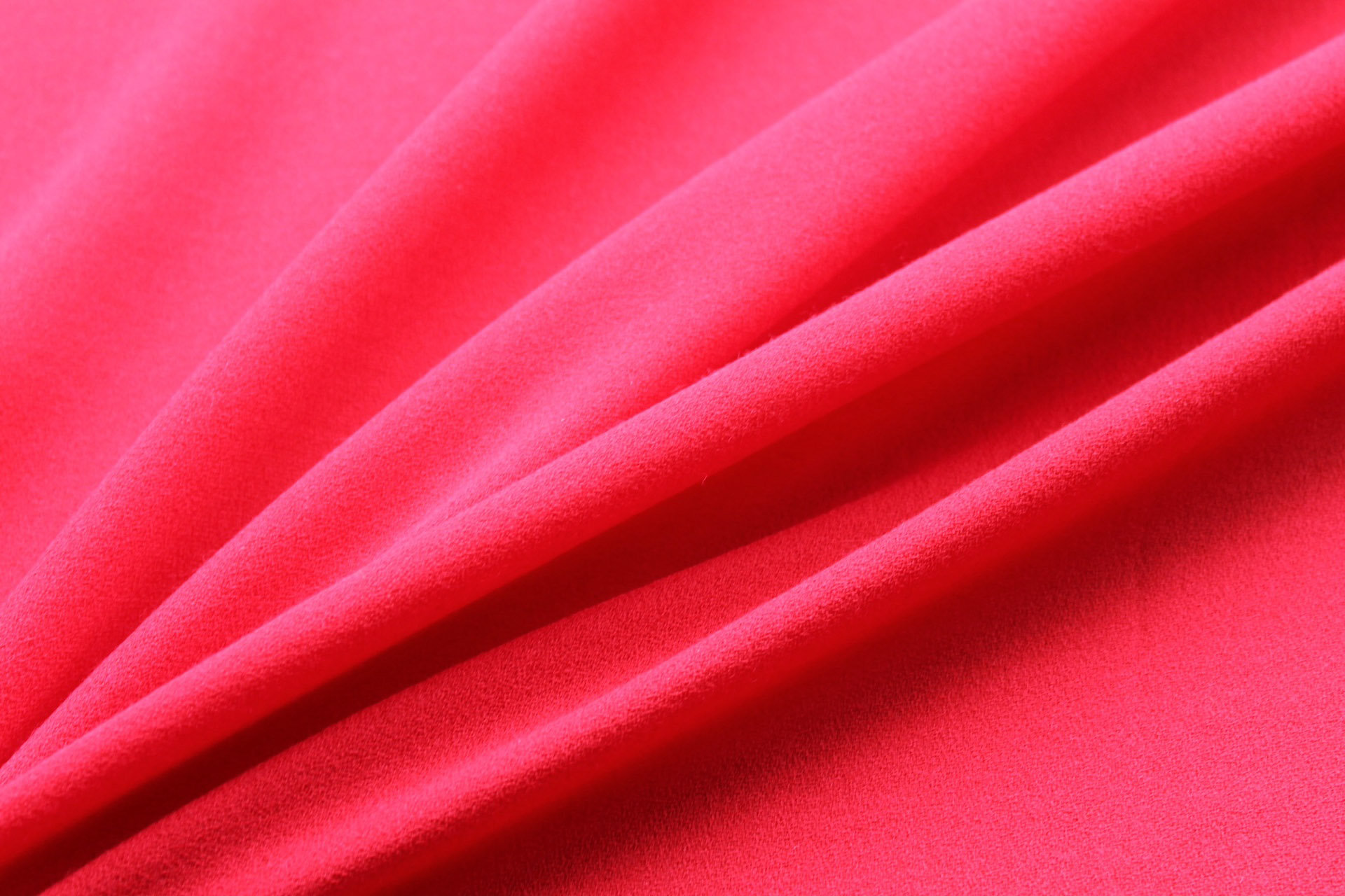 Wool Crepe - Red fabric, image 4 of 5