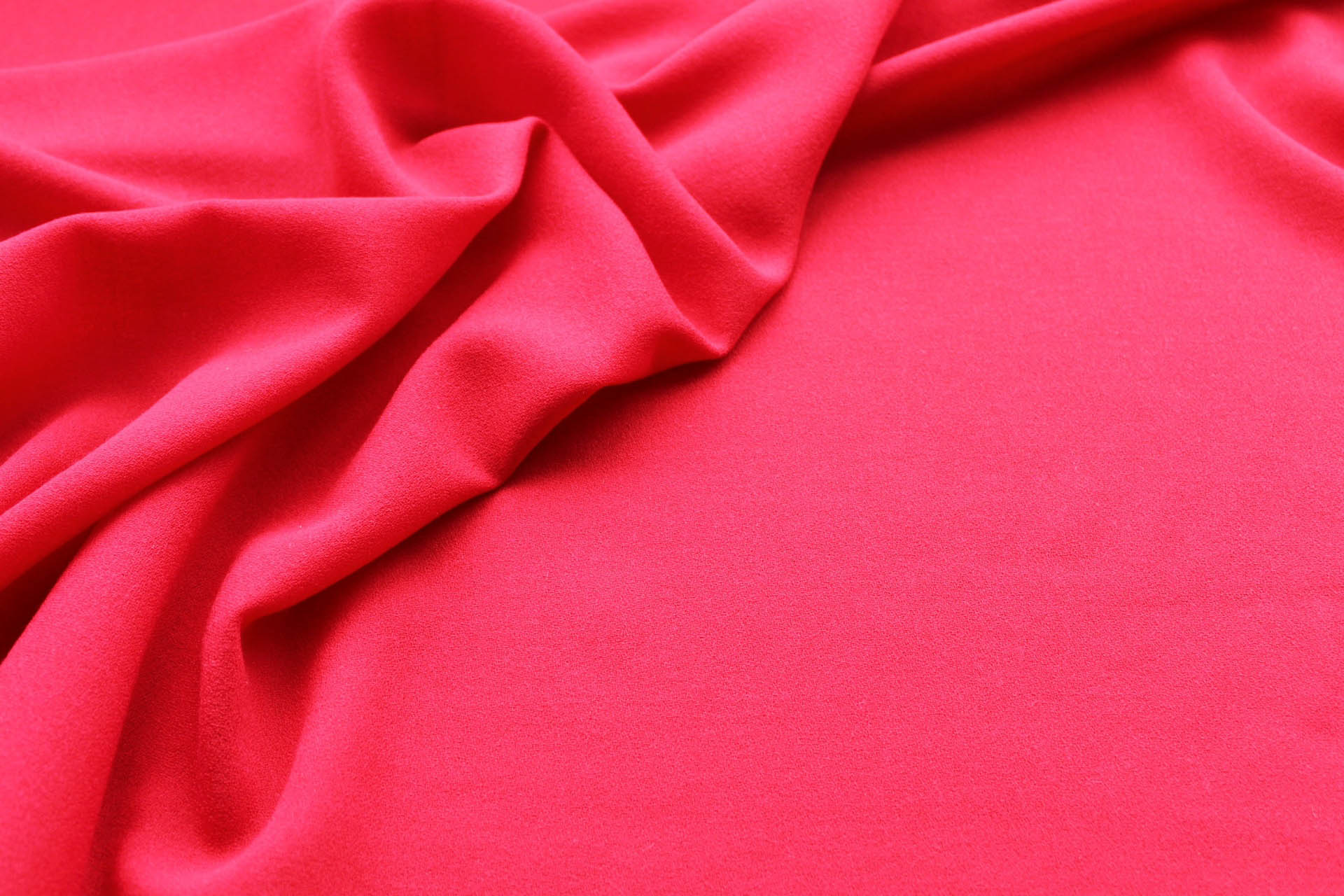 Wool Crepe - Red fabric, image 5 of 5