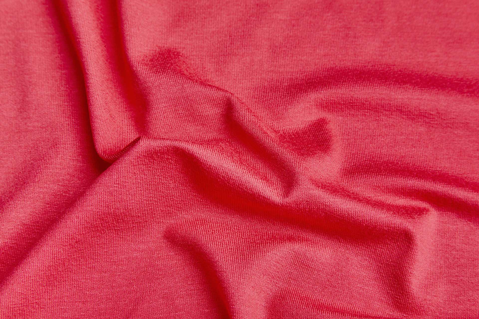 Soft Viscose Jersey - Coral fabric, image 2 of 6